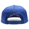 PB328R 5-Panel Pinstripe Snapback With Rope (Royal/White)