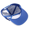 PB328R 5-Panel Pinstripe Snapback With Rope (Royal/White)