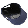 PB328R 5-Panel Pinstripe Snapback With Rope (Navy/White)