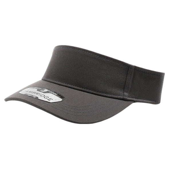 PB276 Pitbull Cambridge Plain Sun Visor [Charcoal]