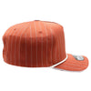 PB328R 5-Panel Pinstripe Snapback With Rope [B.Orange/White]