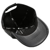 PB271L 100% Genuine Leather Velcro Hat [Black]