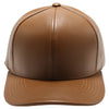 PB271L 100% Genuine Leather Velcro Hat [Light Brown]