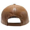 PB271L 100% Genuine Leather Velcro Hat [Light Brown]