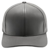 PB271L 100% Genuine Leather Velcro Hat [Charcoal]