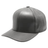 PB271L 100% Genuine Leather Velcro Hat [Charcoal]