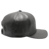 PB271L 100% Genuine Leather Velcro Hat [Charcoal]