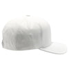 PB271L 100% Genuine Leather Velcro Hat [White]