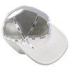 PB271L 100% Genuine Leather Velcro Hat [White]