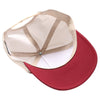 PB315H 5Panel High Frame Perforated (Burgundy/Khaki)