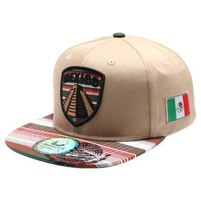 Mexico Series Snapback MX-T6 (Khaki)