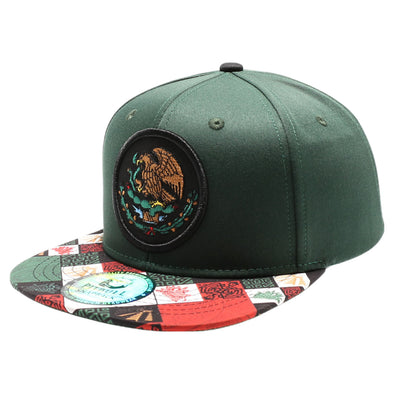 Mexico Series Snapback J-3 (D.Green)