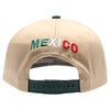 Mexico Series Snapback MX Flag (Khaki)