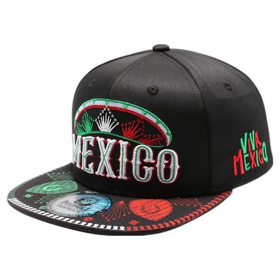 Mexico Series Snapback MX-T4 (Black)