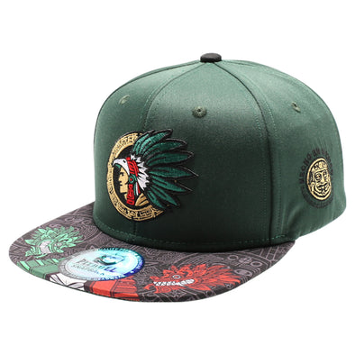 Mexico Series Snapback J-8 (D.Green)