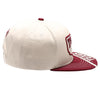 Sprinter 3 Patch Snapback Texas-2 (Cream/Burgundy)