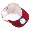 Sprinter 3 Patch Snapback Texas-2 (Cream/Burgundy)