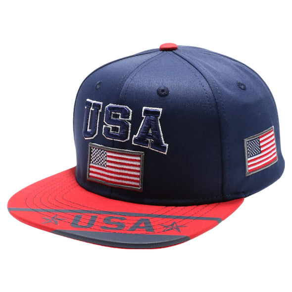 Sprinter 3 Patch Snapback USA-2 (Navy/Red)