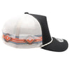 PB225W Five Panel Western Rope [Black/Cream]