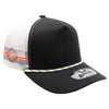PB225W Five Panel Western Rope [Black/Cream]