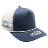 PB225W Five Panel Western Rope [Navy/Cream]