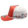 PB225W Five Panel Western Rope [Burnt Orange/Cream]