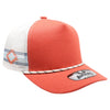 PB225W Five Panel Western Rope [Burnt Orange/Cream]