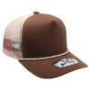 PB225W Five Panel Western Rope [Brown/Khaki]