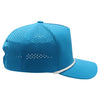 PB311 Five Panel High Frame Rope Perforated [Aqua/White]