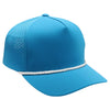 PB311 Five Panel High Frame Rope Perforated [Aqua/White]