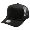 PB225 UVP Five Panel Under Visor Rope Flag Texas [Black]