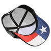 PB225 UVP Five Panel Under Visor Rope Flag Texas [Black]