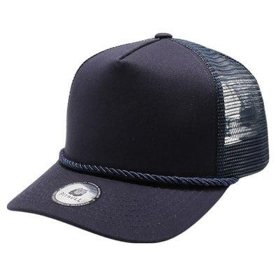 PB225 UVP Five Panel Under Visor Rope Flag Texas [Navy]