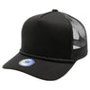 PB225 UVP Five Panel Under Visor Rope Flag USA [Black]