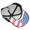 PB225 UVP Five Panel Under Visor Rope Flag USA [Black]