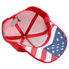 PB225 UVP Five Panel Under Visor Rope Flag USA [Red]
