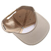 PB106 Pit Bull Cambridge 5 Panel Cotton Snapback Hat [L.Khaki]