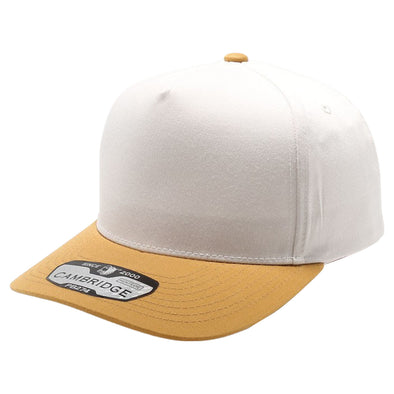 PB274 Five Panel 2-Tone High Frame [Cream/Mustard]