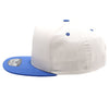 PB292 Two Tone 5-Panel Snapback Hat (Cream/Royal)