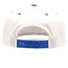 PB292 Two Tone 5-Panel Snapback Hat (Cream/Royal)