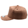 PB283 5-Panel Suede Snapback [Dark Brown]