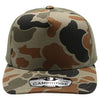 PB285M Five Panel Old School Camo High Frame Meshback [Olive]