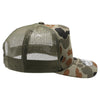 PB285M Five Panel Old School Camo High Frame Meshback [Olive]