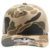 PB285M Five Panel Old School Camo High Frame Meshback [Khaki]