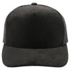 PB283M 5-Panel Suede Meshback Snapback [Black]