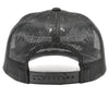 PB283M 5-Panel Suede Meshback Snapback [Black]