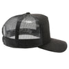 PB283M 5-Panel Suede Meshback Snapback [Black]