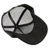 PB283M 5-Panel Suede Meshback Snapback [Black]