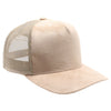 PB283M 5-Panel Suede Meshback Snapback [Light Tan]