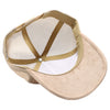 PB283M 5-Panel Suede Meshback Snapback [Light Tan]